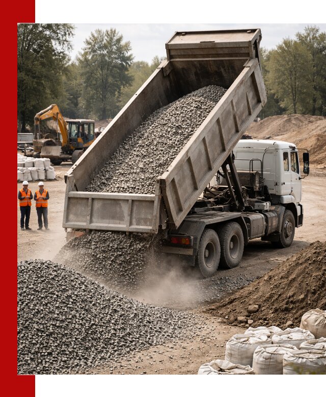 Аренда самосвала в Кизилюрте для доставки сыпучих и нерудных материалов