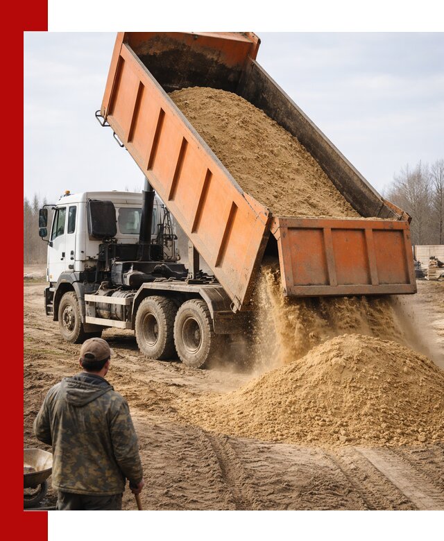 Аренда самосвала 20 тонн для перевозки грузов в Кизилюрте