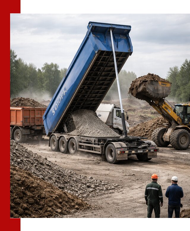 Аренда тонар 40 тонн в Кизилюрте с доставкой материалов