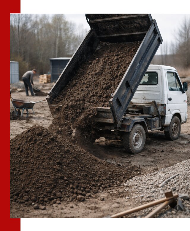 Аренда минисамосвала в Кизилюрте для доставки сыпучих материалов