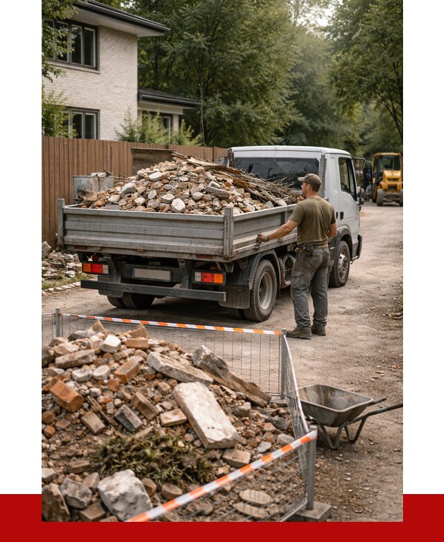 Вывоз строительного мусора с погрузкой в Кизилюрте от 7745 р | ПРОНЕРУДКзт