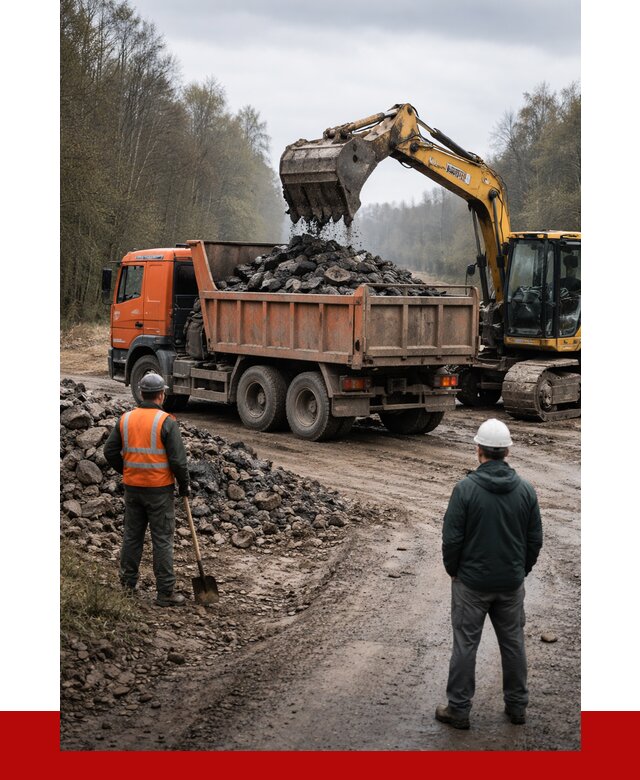 Вывоз асфальта в Кизилюрте от 4647 р. самосвалом ПРОНЕРУДКзт
