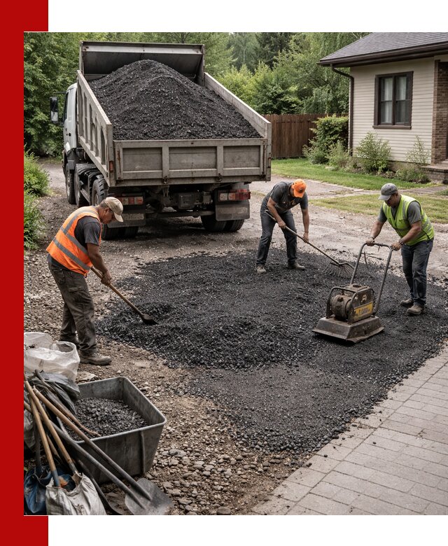 Асфальтовая крошка для двора с доставкой в Кизилюрте